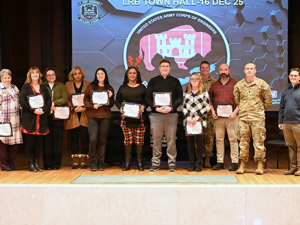 Superior Performance: Employee Recreation Association receives Certificate of Appreciation