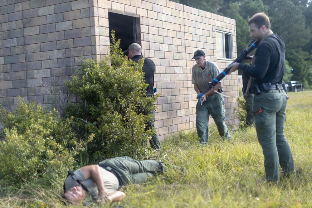 MCAS Beaufort County Sheriff's Office active shooter training