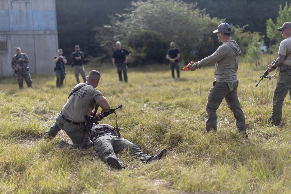 MCAS Beaufort County Sheriff's Office active shooter training