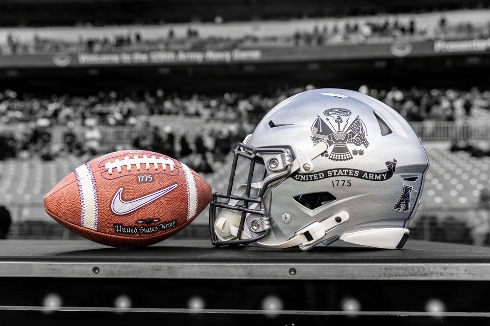 Army-Navy Game, Game Celebration, Football and Helmet