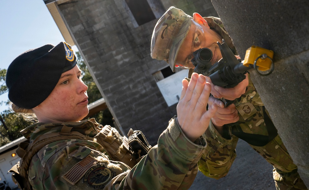 Weapons at the ready