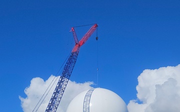 MSC’s SBX-1 Installs New Dome After 20 Years