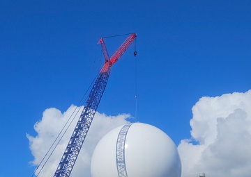 MSC’s SBX-1 Installs New Dome After 20 Years