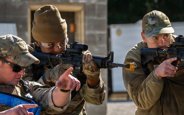 Weapons at the ready