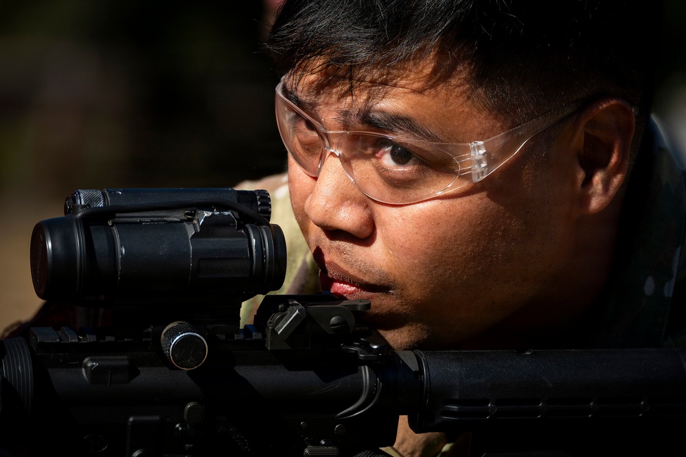 Weapons at the ready