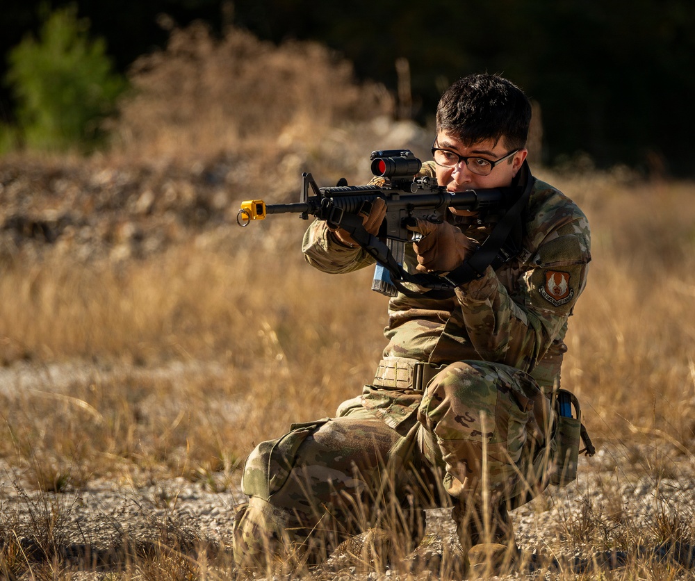 Weapons at the ready