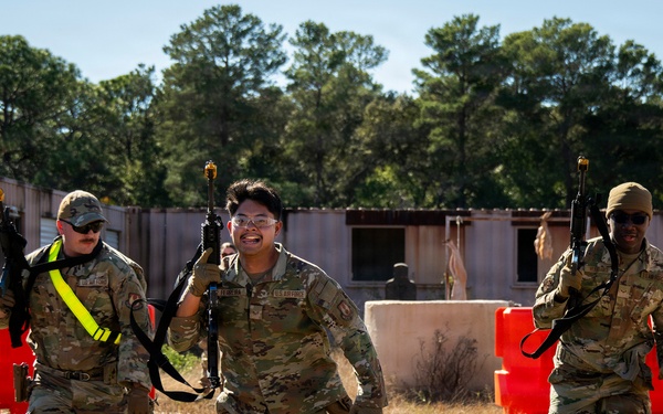 Weapons at the ready