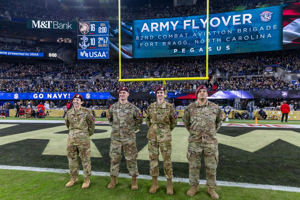 Army-Navy Game, Game Celebration, 82nd CAB Recognition