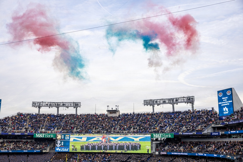 Army-Navy Game, Game Celebration, OOOOO Pretty colors