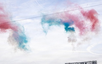 Army-Navy Game, Game Celebration, OOOOO Pretty colors