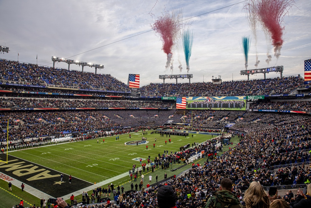 Army-Navy Game, Game Celebration, Pretty colors