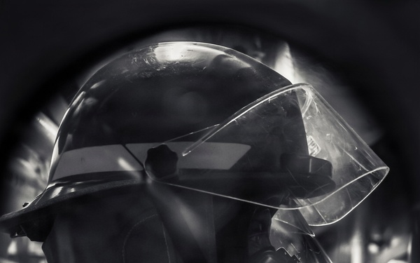 USS Bainbridge Conducts Toxic Gas Drill