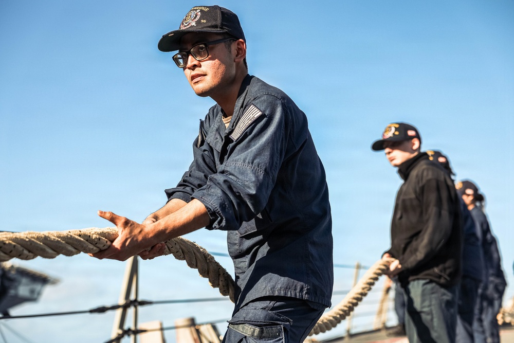 USS Bainbridge Arrives in St. Croix, U.S. Virgin Islands