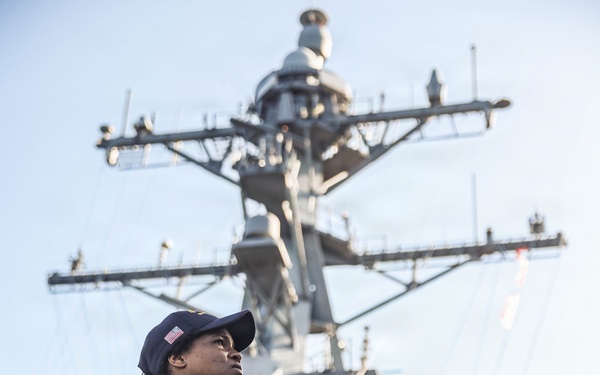 USS Bainbridge Arrives in St. Croix, U.S. Virgin Islands