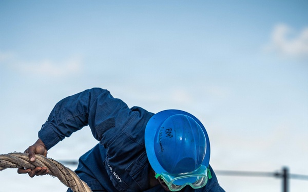 USS Bainbridge Arrives in St. Croix, U.S. Virgin Islands