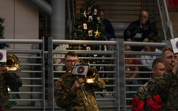 Quantico Marine Brass Band Performs at the National Museum of the Marine Corps