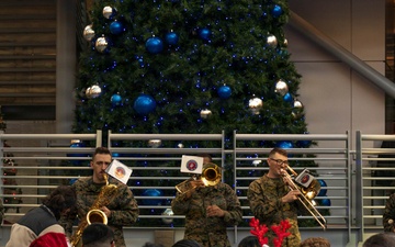 Quantico Marine Brass Band Performs at the National Museum of the Marine Corps