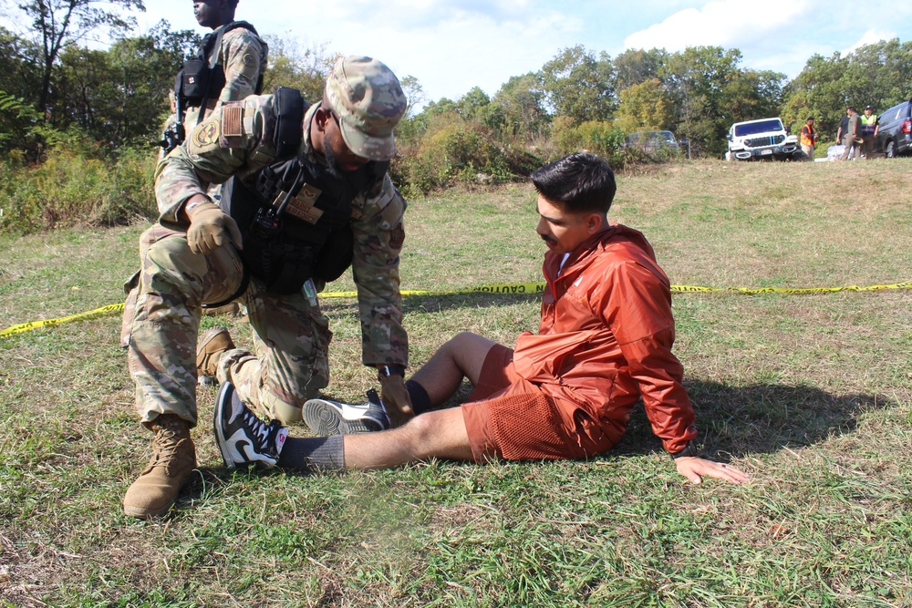 Joint Task Force Empire Shield emergency response exercises at Camp Smith