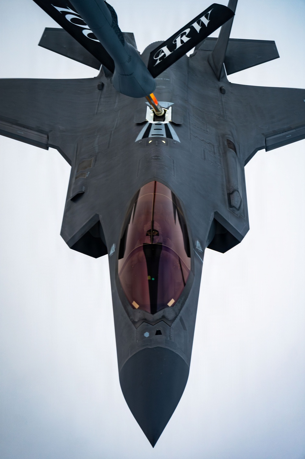 100th ARW Refuels 48th FW's F-35 Lightning IIs