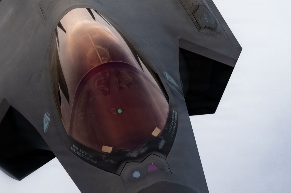 100th ARW Refuels 48th FW's F-35 Lightning IIs
