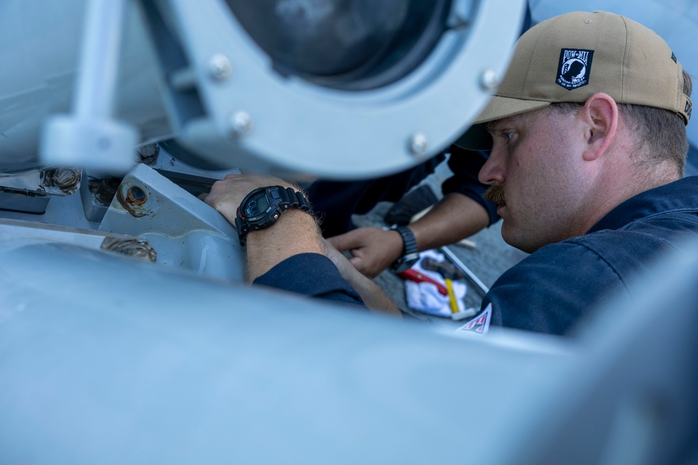 USS Stockdale conducts routine operations