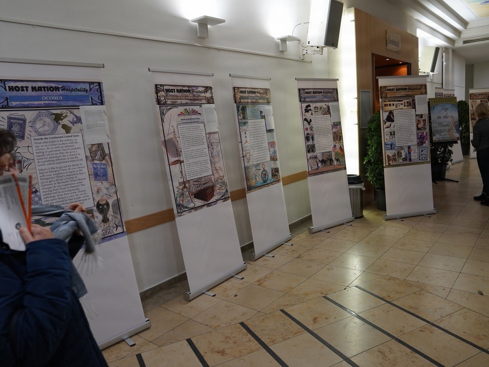 Historical Exhibit at USAREUR-AF Band &amp; Chorus concert