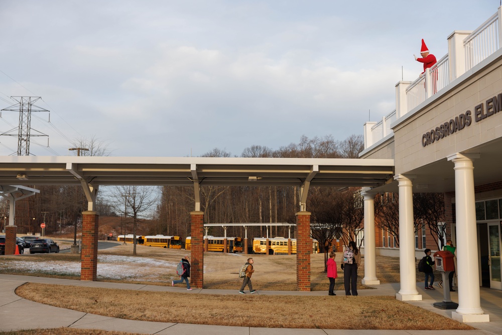 Elf on the Shelf greets Quantico’s students