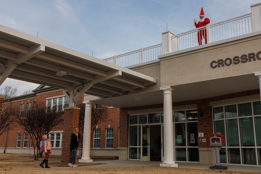 Elf on the Shelf greets Quantico’s students