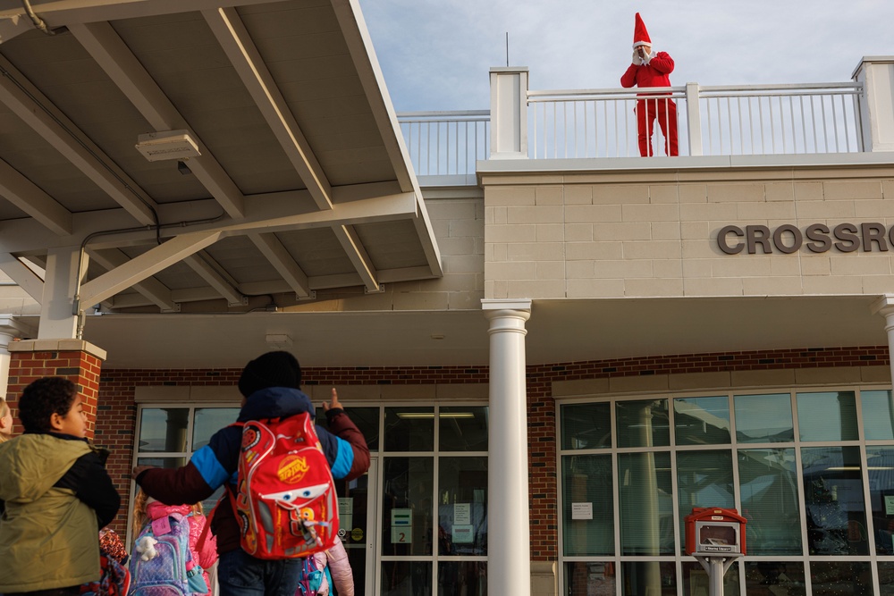 Elf on the Shelf greets Quantico’s students