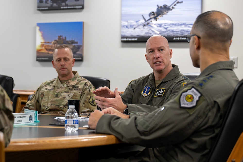 ACC leaders visit the Idaho Air National Guard
