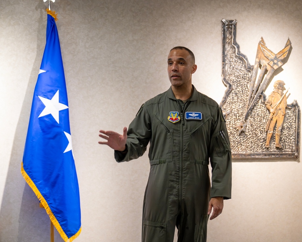 ACC leaders visit the Idaho Air National Guard