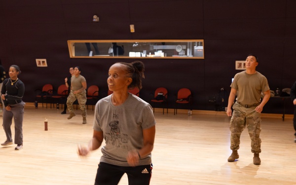 Zumba Class at the Walter Reed Army Institute of Research
