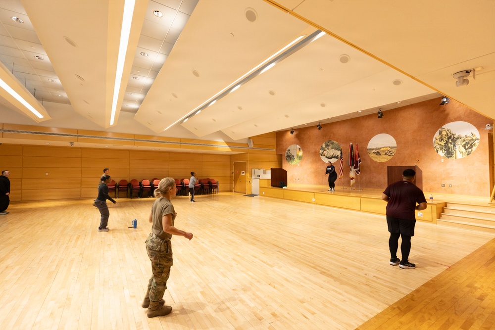 Zumba Class at the Walter Reed Army Institute of Research