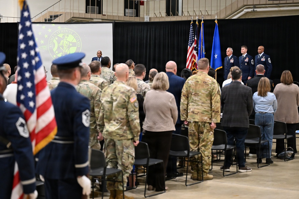 Ohio Air National Guard conducts state command chief change of authority ceremony