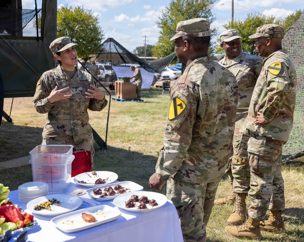 Soldiers turn field rations into gourmet fare in high-heat culinary showdown