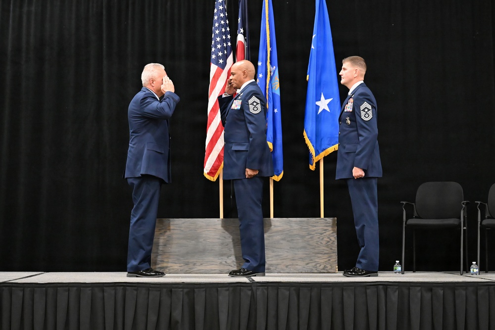 Ohio Air National Guard conducts state command chief change of authority ceremony