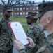 New York native, U.S. Marine promotes to Sergeant Major during European deployment