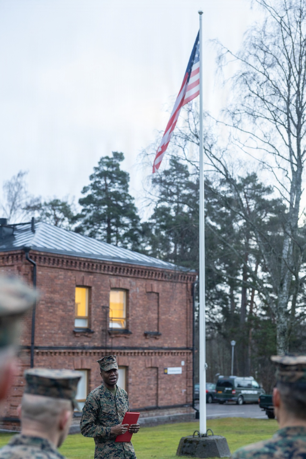 New York native, U.S. Marine promotes to Sergeant Major during European deployment