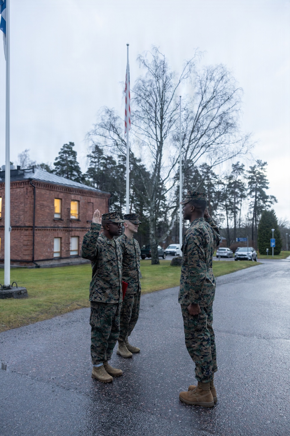 New York native, U.S. Marine promotes to Sergeant Major during European deployment