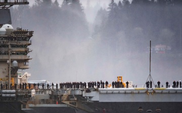 USS Nimitz (CVN 68) Returns to Homeport