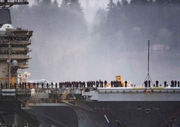 USS Nimitz (CVN 68) Returns to Homeport