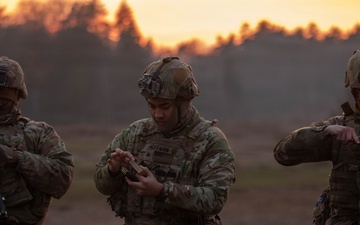 First Team Soldiers conduct resupply operations in preparation for urban operations