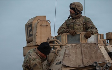 First Team Soldiers conduct resupply operations in preparation for urban operations