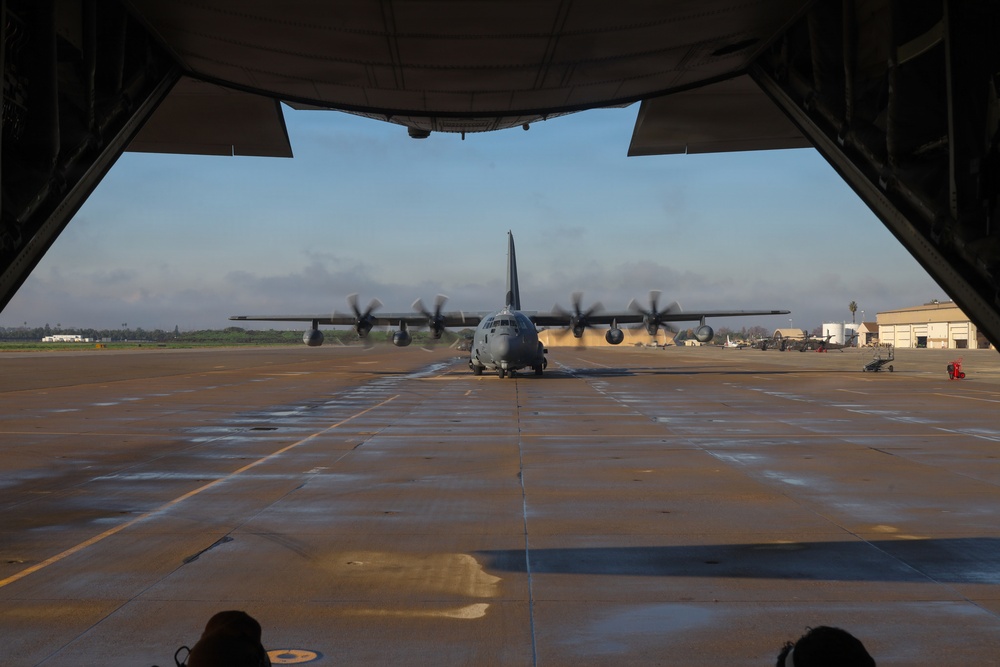 79th Rescue Squadron conducts resupply run during Steel Knight 25