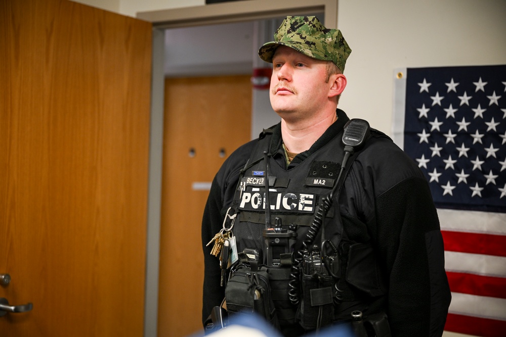 MA2 Becker Reenlists