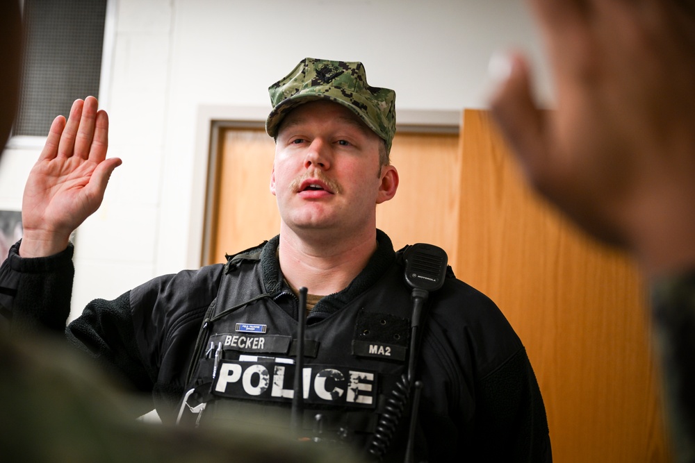 MA2 Becker Reenlists