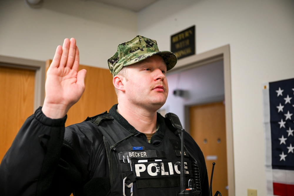 MA2 Becker Reenlists