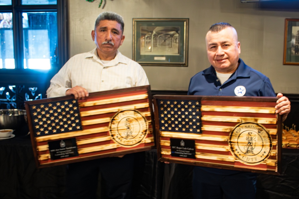 Master Sgt. Tassialvarez and Sgt. 1st Class Galvez Retire after 25 Years on Counterdrug Task Force