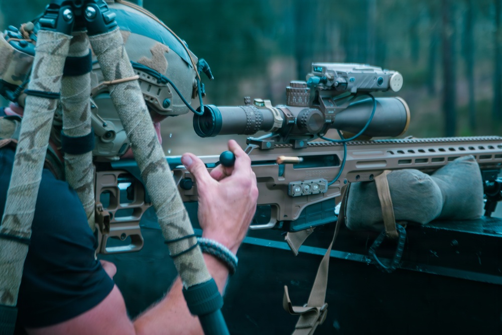 1st Special Forces Group Menton Week Sniper Competition Day 3
