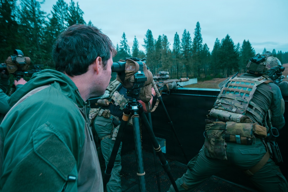 1st Special Forces Group Menton Week Sniper Competition Day 3